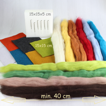 Veľká sada na plstenie