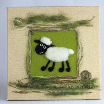 Beránek 30x30 cm