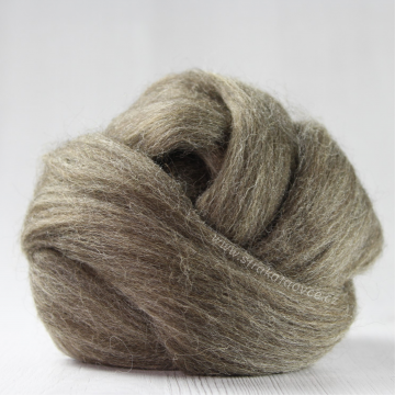 1 kg Hnědý melír 25-28 mic