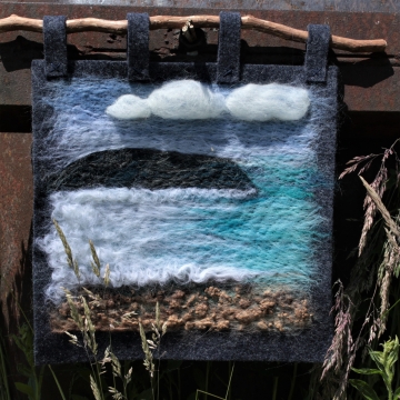 Tajuplný ostrov 30x30 cm